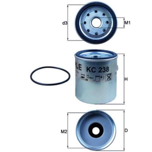 Filtro carburante 238d - 238d, jeep