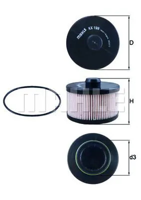 Filtro carburante cartuccia - filtro,